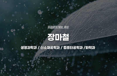 공대생이 본 장마철