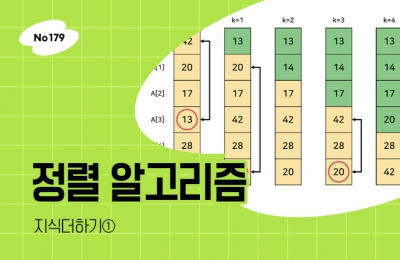 지식더하기 ① 정렬 알고리즘