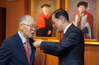 컴퓨터공학과 박찬모 명예교수 접견